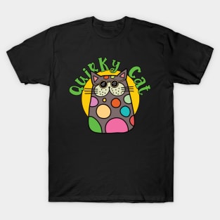 Quirky Cat Spotted Cat T-Shirt
